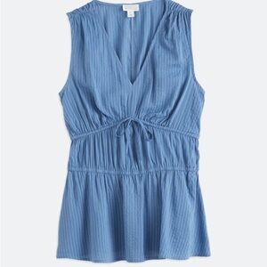 Market & Spruce Blue Sleeveless Top